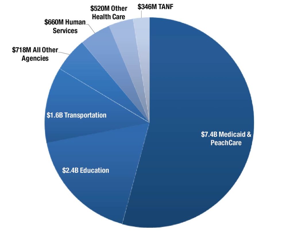 Source: Georgia’s 2017 Fiscal Year Budget (HB 751), signed by governor