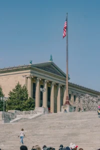 Columned government building